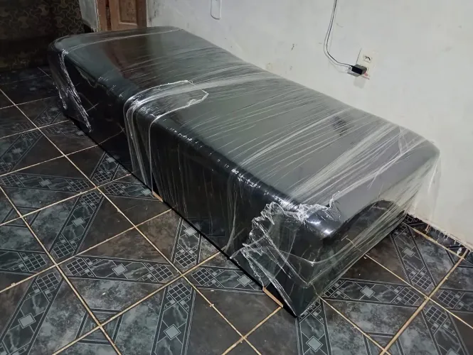 Cama box solteiro de espuma