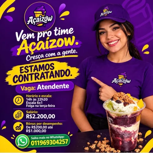 Atendente de Lojas 
