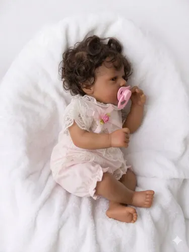 LINDA BONECA REBORN + KIT