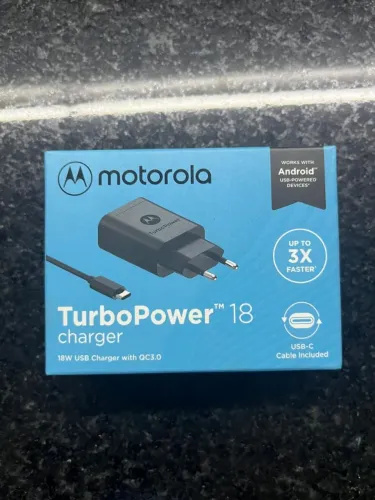 Carregador Motorola 18W Original Nacional