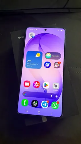Samsung Galaxy s26 ultra 256gb roxo novo zero com nota fiscal garantia