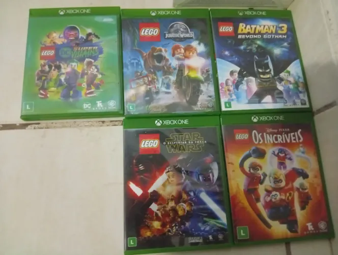 5 jogos originais do Xbox one 