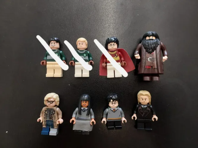 Lego minifiguras Harry potter