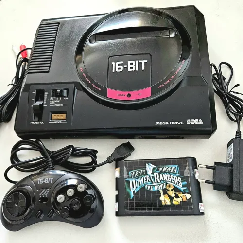 Mega drive japones + power ranges