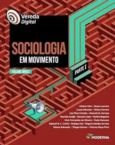 Livro Sociologia em movimento (parte 1 e 2)-Vereda Digital (Usado)-ISBN 978- *6