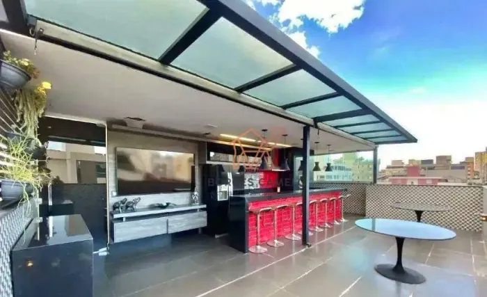 Cobertura com 3 quartos à venda, 190 m² por R$ 1.800.000 - Castelo - Belo Horizonte/MG