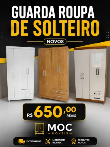 GUARDA ROUPA NOVOS