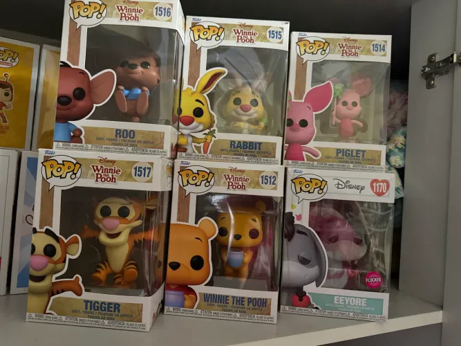 Combo Funko pop turma do pooh completa