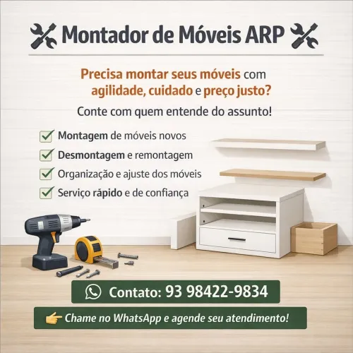 Montador de móveis em Santarém