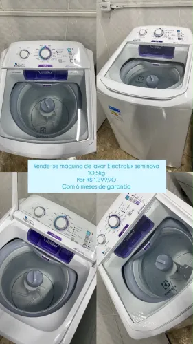 MÁQUINA DE LAVAR SEMI NOVA