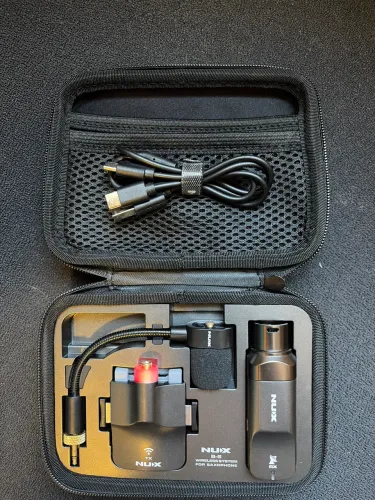 Microfone sax sem fio nux b6
