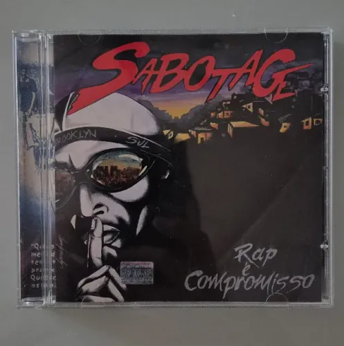 CD Sabotage - O Rap é Compromisso - Original - Usado