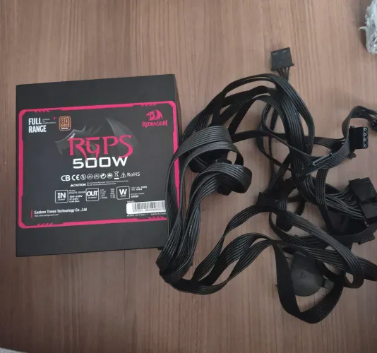 Fonte 500w Redragon 80 Plus Bronze