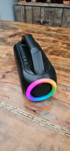 Caixa de som MIFA Bluetooth com Rgb 70w