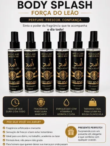 Kit 6 Body Splash
