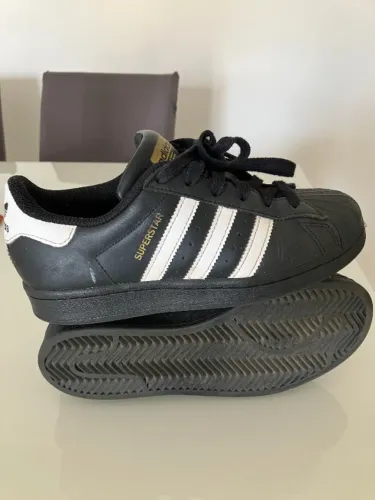 Tênis Adidas Importado Infantil Superstar II - Tam 32.5