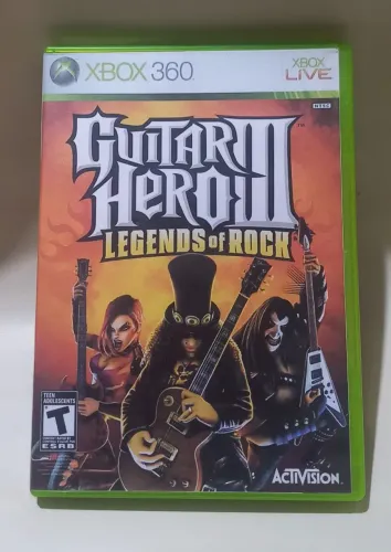 Guitar hero 3 xbox 360 original usado Leia