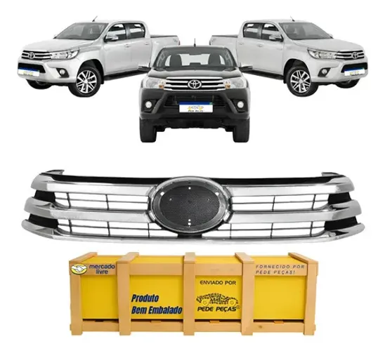 Grade Toyota Hilux 2016 2017 2018 Sr Srv Srx Cromada Cromado