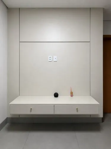 Rack com painel