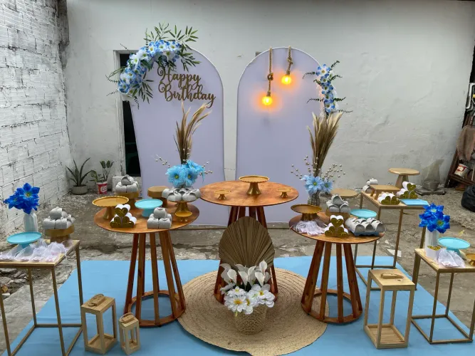 Decoração de aniversário / pegue e monte 
