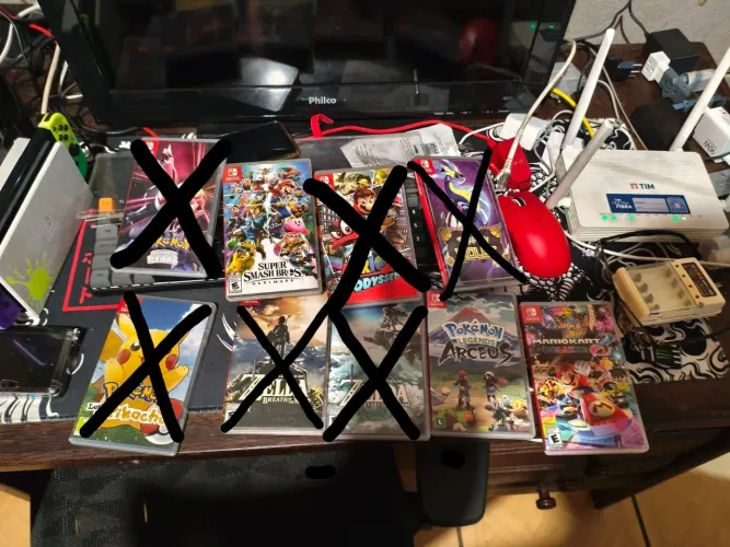 Jogos de Nintendo Switch , troco por outras coisas