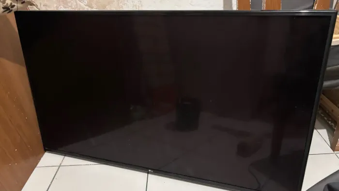 Televisão com display queimado