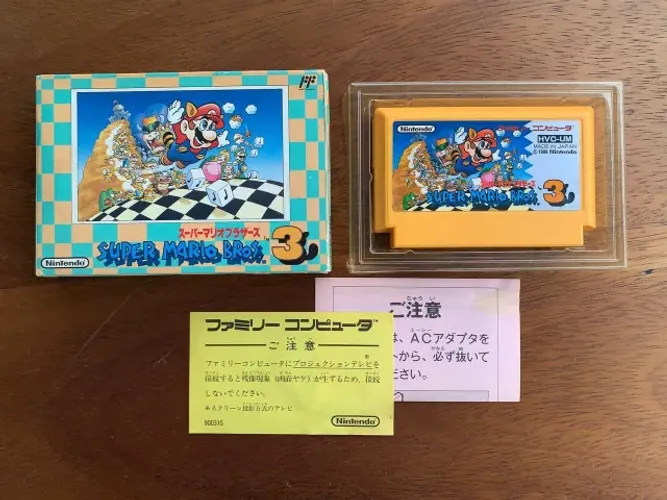SUPER MARIO BROS 3 - Jogo original para FAMICOM / NINTENDINHO / NES