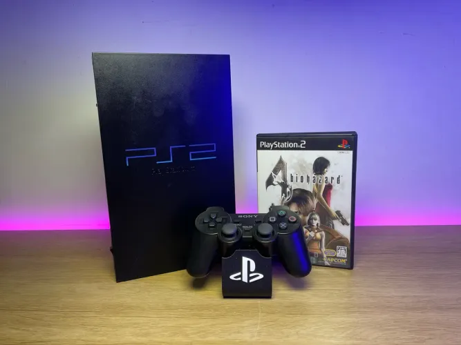 PlayStation 2 FAT com 129 Jogos e 3 Meses de Garantia