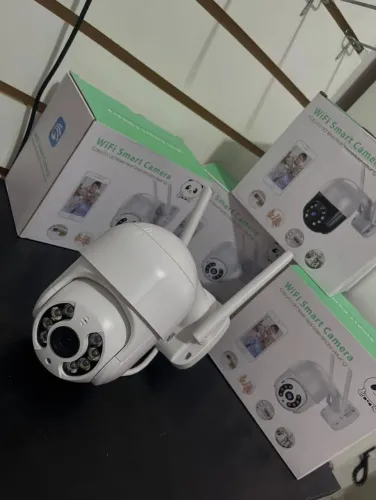 Câmera de Segurança WiFi Smart Camera PTZ Visão Noturna Novo