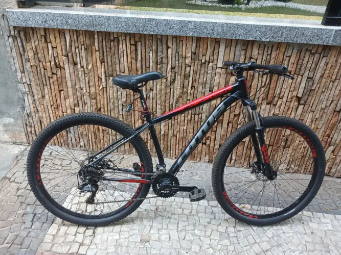Bicicleta aro 29 Cairus lotus Nitro 21 Marcas Freio a Disco Quadro 17.5 MTB - Preto