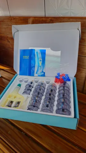 Ventosas Acrilico C/32 Copos Compacta Reforçada Kit Completo