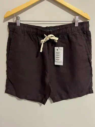 Short puro linho píer Foxton