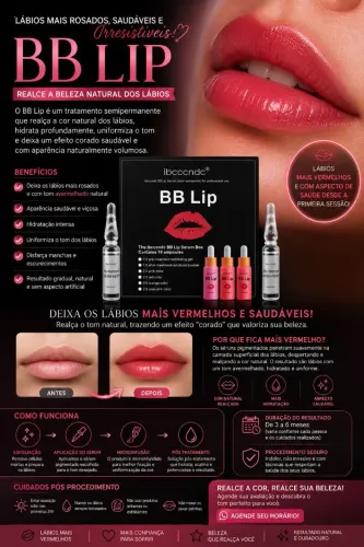  Micropigmentação labial sem agulhas 