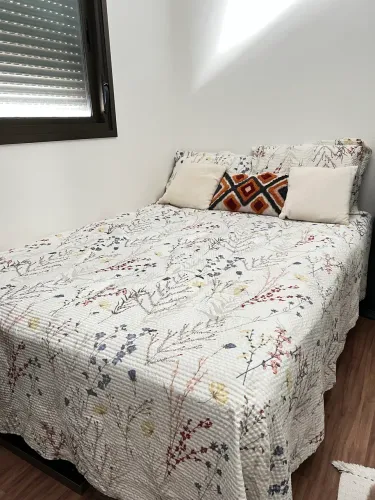 Cama Box Casal + Colchão + Pillow Top - Excelente Estado