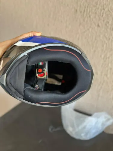 Capacete AGV K1 SKY Racing Azul - Team | Edição Limitada