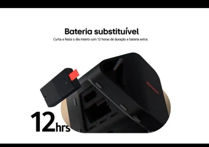 Caixa amplificada LG xboom