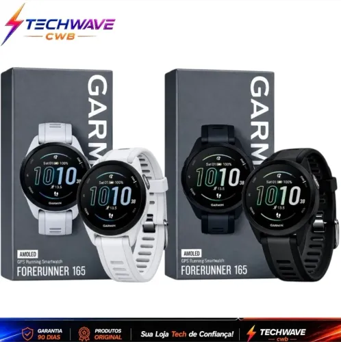 Garmin Forerunner 165 novo caixa lacrada cor preto ou branco