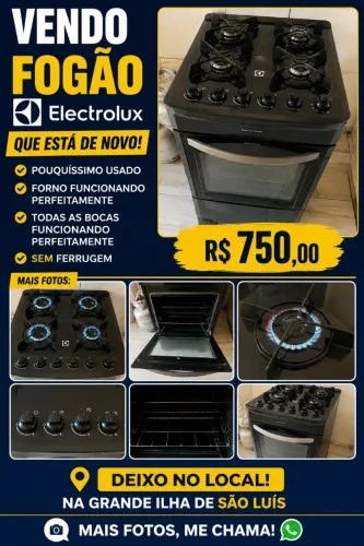 VENDO FOGÃO SEMINOVO