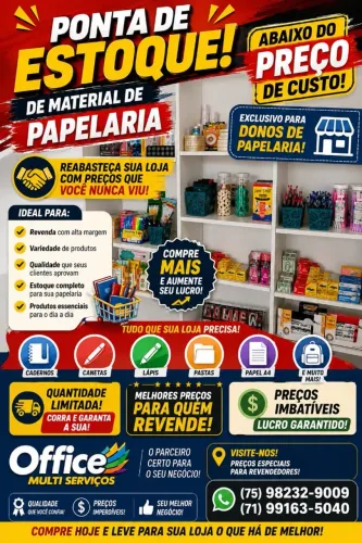 MATERIAL DE PAPELARIA 