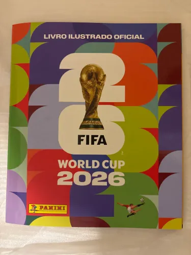 Álbum da copa 2026 | completo com figurinhas coladas 