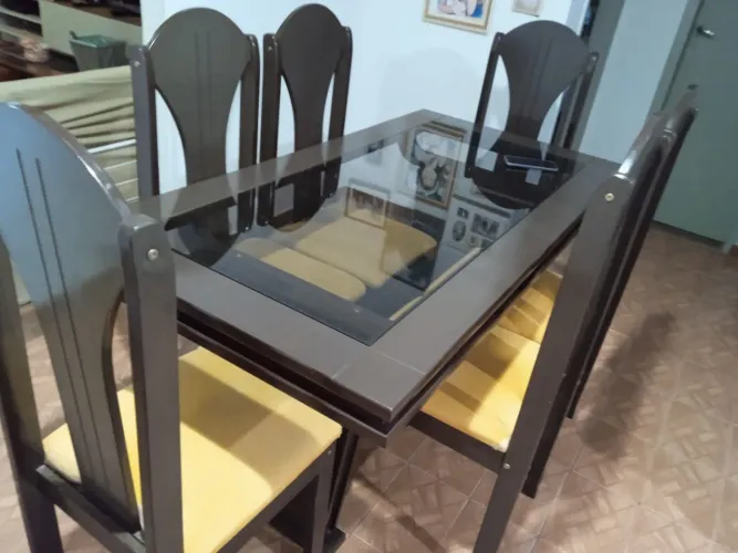 Mesa de jantar 6 lugares