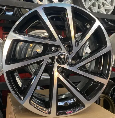 rodas aro 17 Furação 5X100 Volkswagen R SEVEN