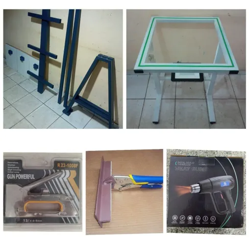 EQUIPAMENTOS SERIGRAFIA PARA IMPRESSÃO DE CAMISETAS COMPLETO PRONTO PARA USAR