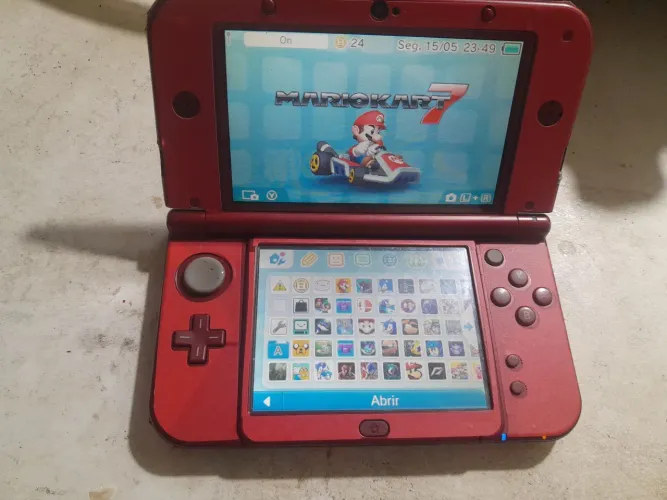 NEW NINTENDO 3DS XL DESBLOQUEADO COM VÁRIOS JOGOS
