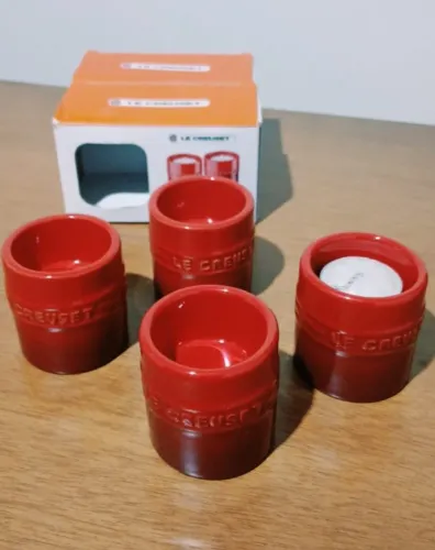 Set Luminárias Vermelho Cereja Le Creuset