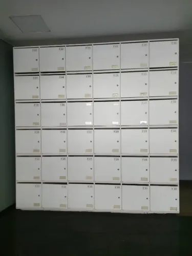 Armário de 36 nichos com chave - ótimo para academia/escritório/clube (Valor a combinar)