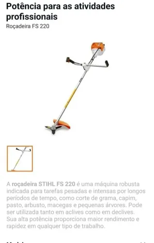 Roçadeira Stihl FS 220