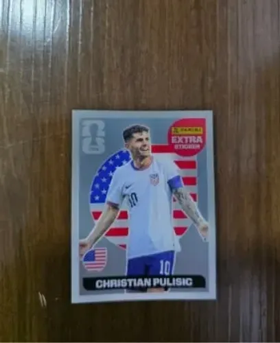 Figurinha Legend Panini Pulisic prata