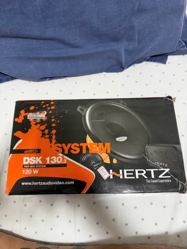 Vendo kit 2 vias Hertz de 5 polegadas