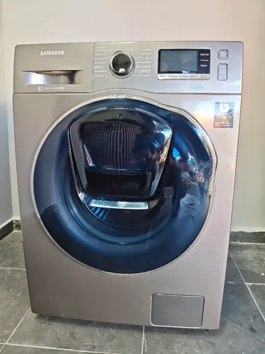 Lava e seca Samsung 11kg inox / cinza 